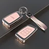 Funda para llave C rosa con correa para la muñeca