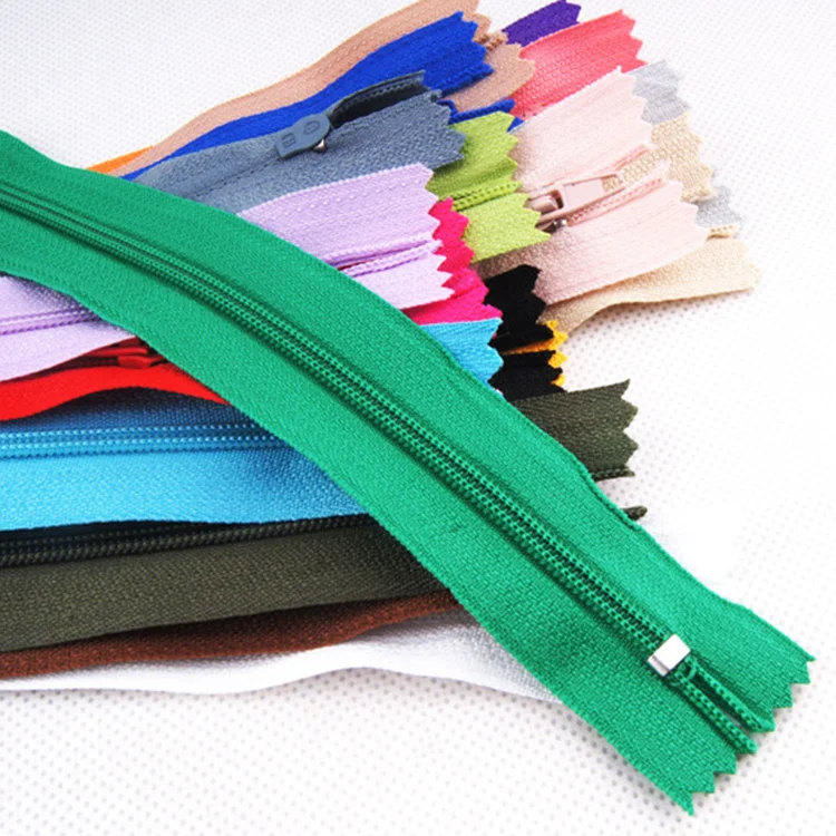 Высококачественная невидимая молния, нейлоновая невидимая молния, длинная цепочка невидимых молний, оптовая продажа