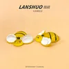 2.5cm Large Glow-in-the-Dark Bee Ornament E-725-03