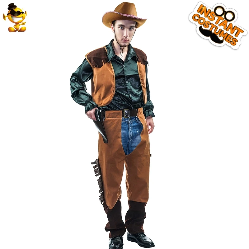 Boys Cool Western Cowboy Outfit Halloween Party Cosplay Popular Cowboys  Costume For Men - Buy Cowboys Costume,Party Costumes,Men Cosplay Costume  Product on 
