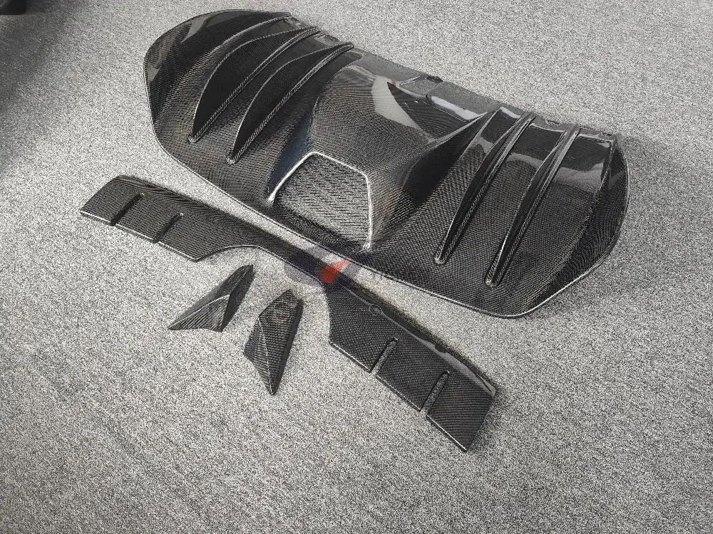 Car Bumper Parts For 0509 Ferrari F430 Carbon Fiber Rear Bumper Lip