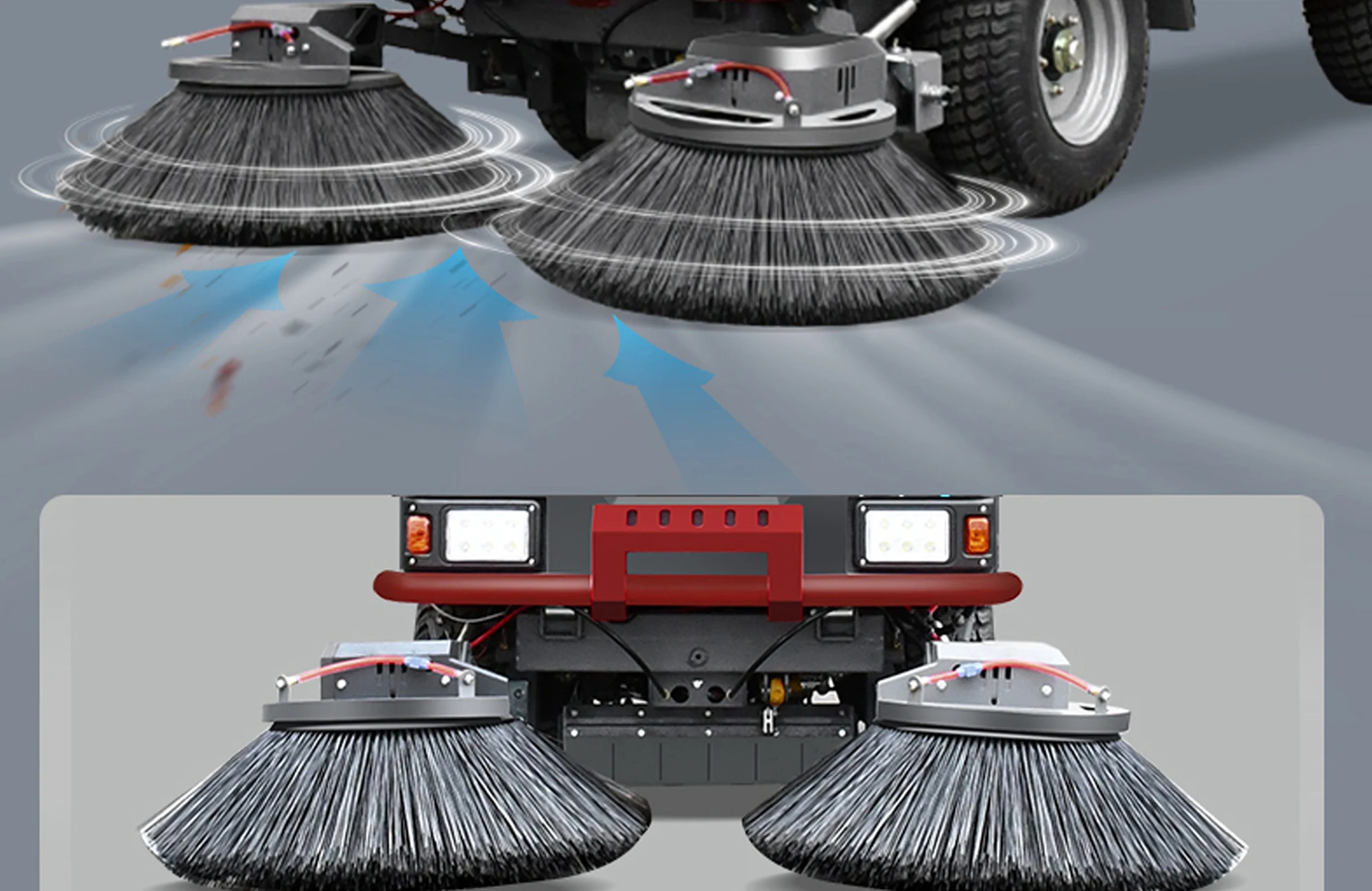 Shiwosi High Quality Outdoor Road Sweepers Electric Street Sweeper ...