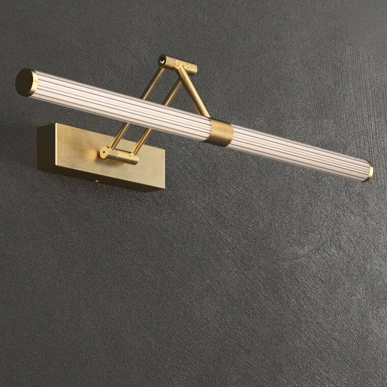 Adjustable LED Mirror Light Wall Lamp for Bathroom Hotel House Restaurant Villa Mall Toilet Iron Light-Up Picture Gallery Decor