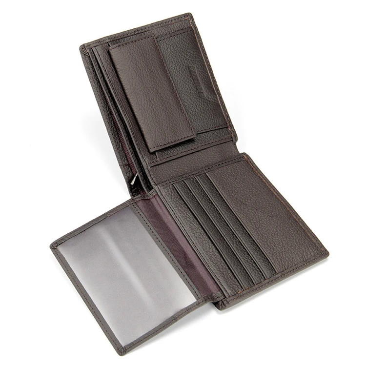 Newest Original Good Price Rfid Full Grain Wallets Mens With Coin