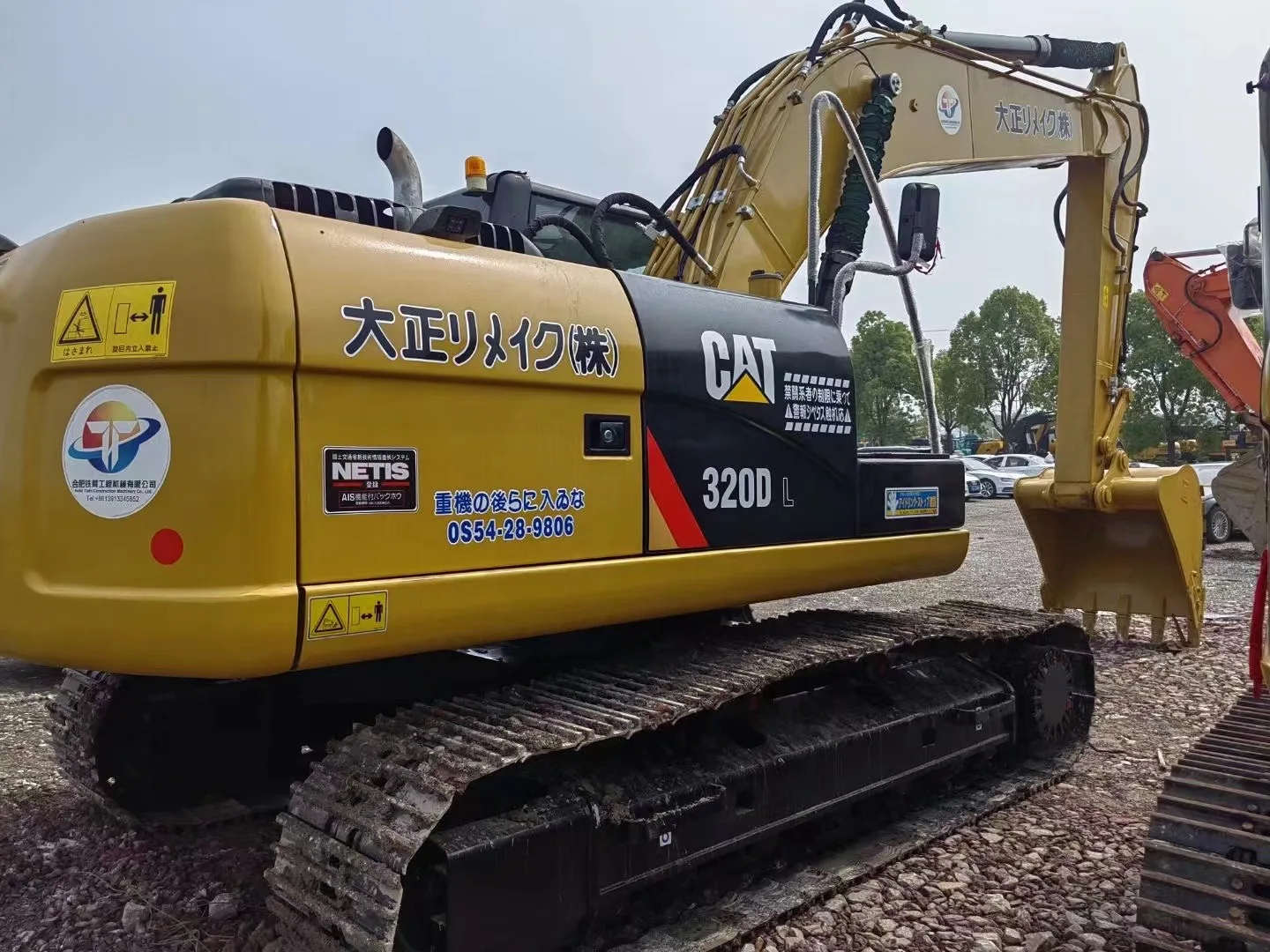 Mechanical Control Used Excavator Cat320d Cat320d2 Cat320dl Cat320b