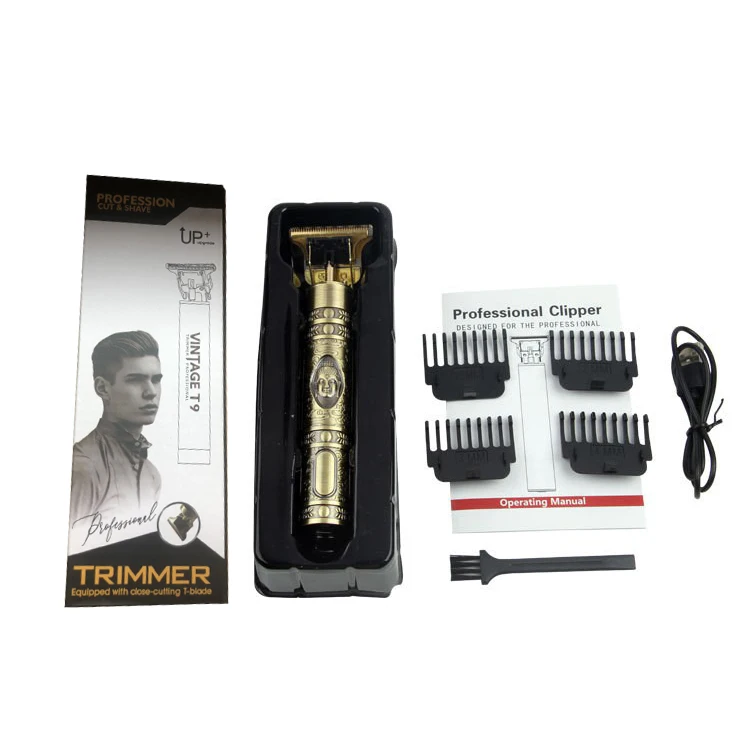 Низкая цена профессиональная Водонепроницаемая машинка для стрижки волос T9 триммер бороды электрические бритвы