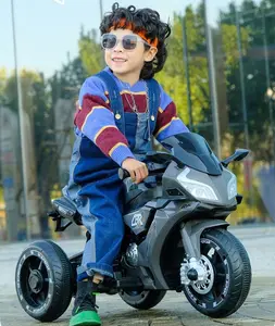 Children Battery Operated 6V 3 Wheels Electric Motorbike Ride on Car Toy Motorcycle Kids to Drive