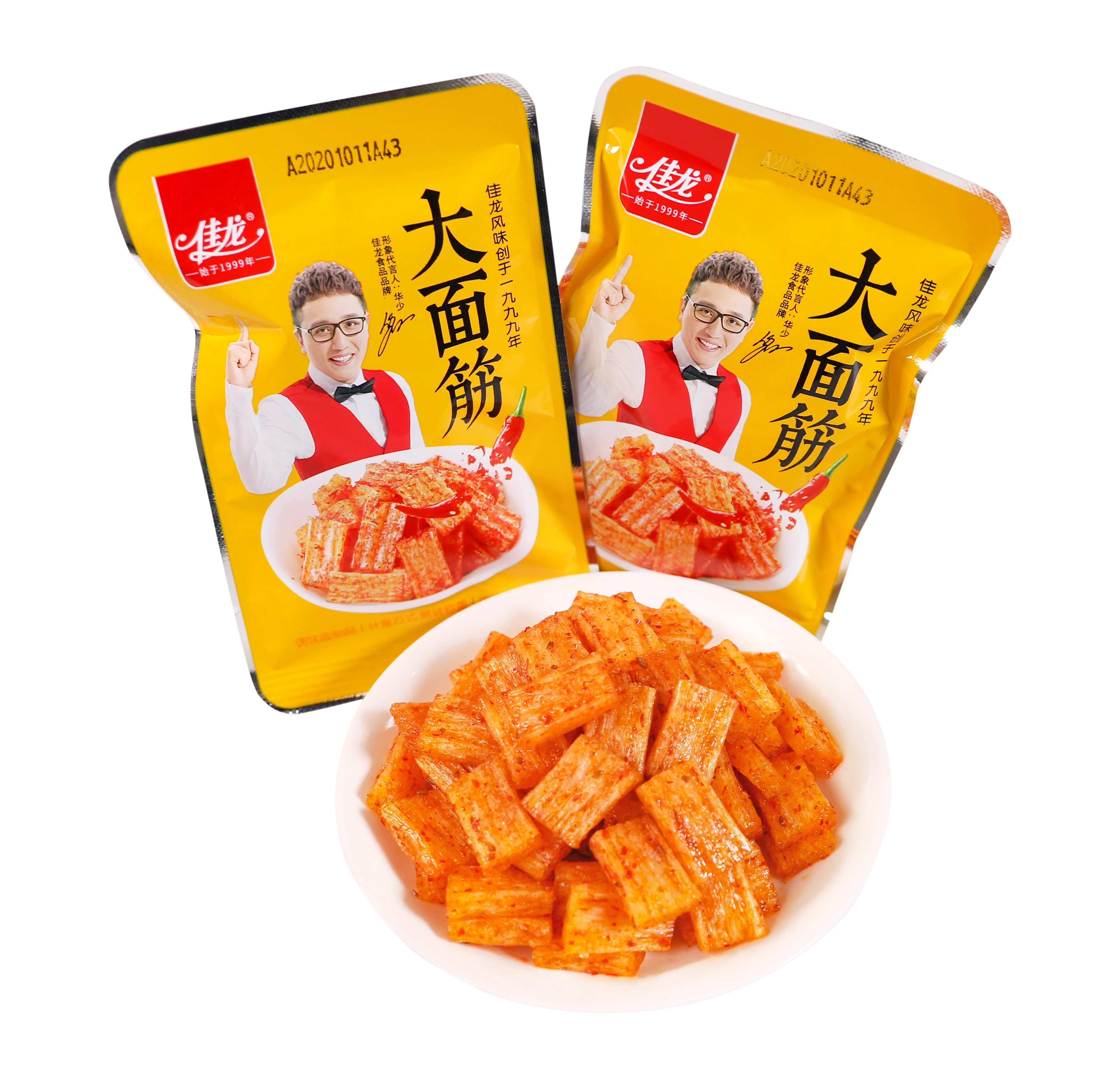 Wholesale Traditional Food Spicy Sticks Chinese Snacks Latiao 358g/bag