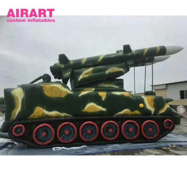 Missle Inflatable Pipe Alibaba.com: Outdoor Inflatable Missile Tank, realistic design, CE ...
