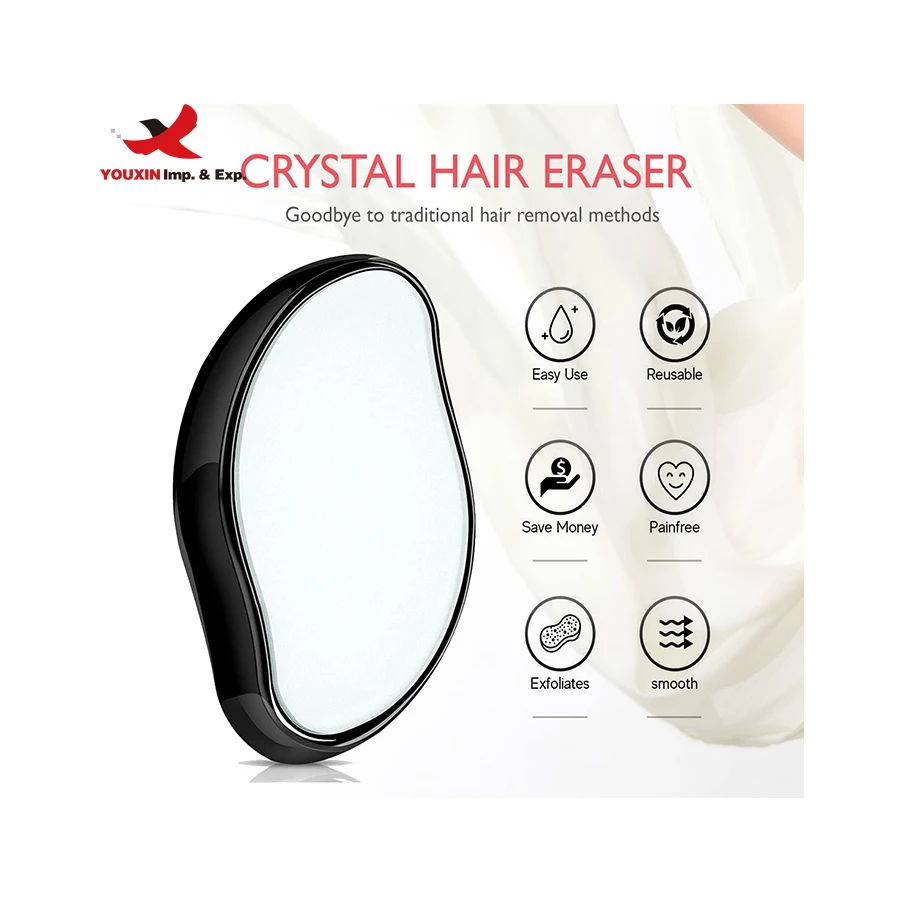 Custom Logo Crystal Hair Remover Hair Removal Crystal Pads Epilator