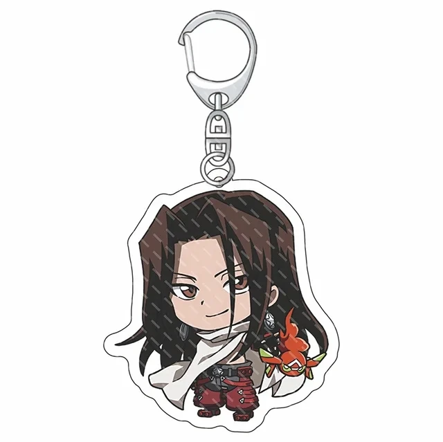 Anime Shaman King Acrylic Keychain - Yoh Asakura & Kyoyama Anna