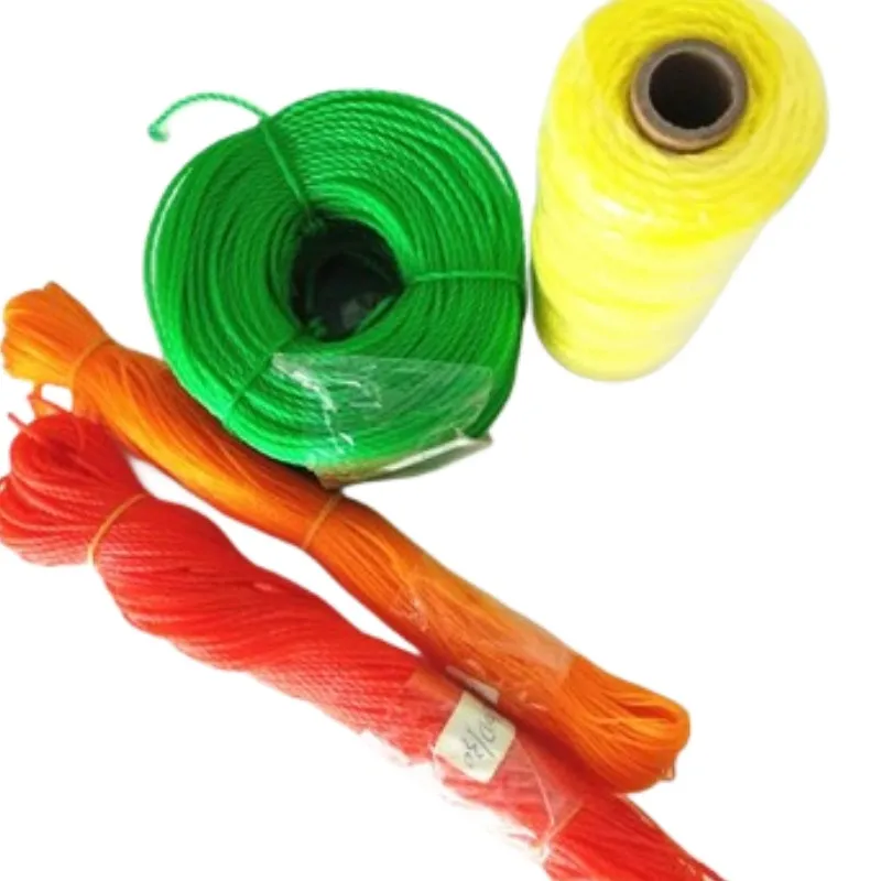 Wholesale Gillnets Fishing Net Twine 2mm 3mm 2.5mm 380D/30PLY Nylon Pe Rope
