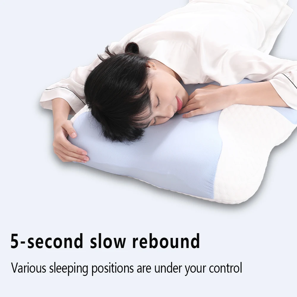 Ergonomic Orthopedic Neck Support Cervical Pillow Removable Cover