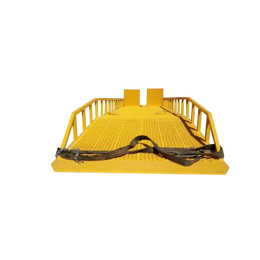 14 TON Mobile Container Loading Ramps for Trailers and Forklift with CE