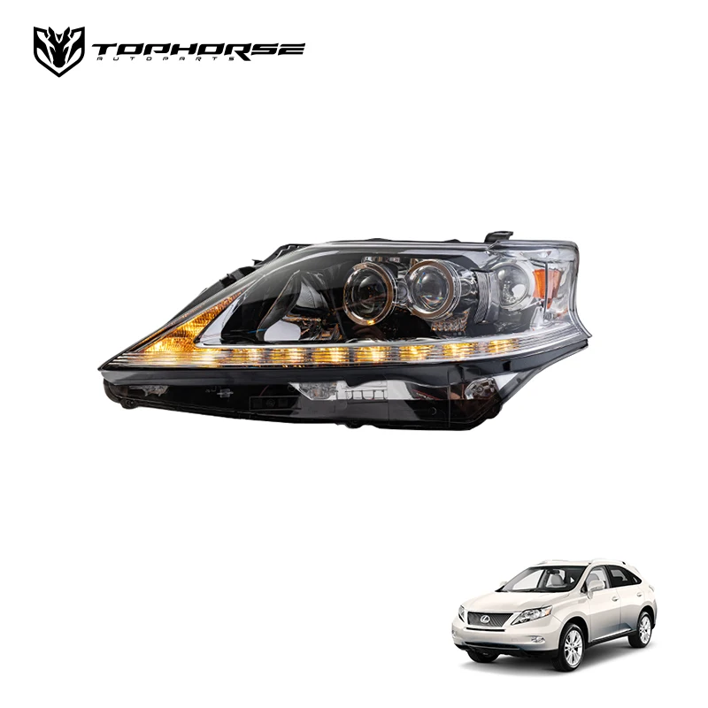 #1543 LEXUS RX 270 後期 ヘッドライト LED Headlights For Lexus RX270 RX300 RX350 RX450h 2013-2015