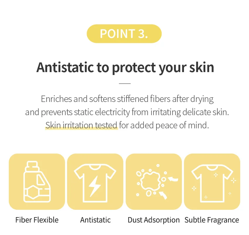 Laundry Fabric Softener Sheet Mybee Dryer Sheets (40sheets) Baby Cotton Fabric Softener Sheet