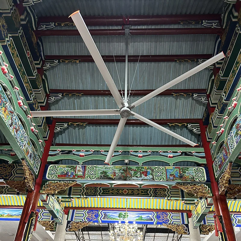 Ceiling Fan, HVLS, Aluminum, 220V, 380V - detail 2