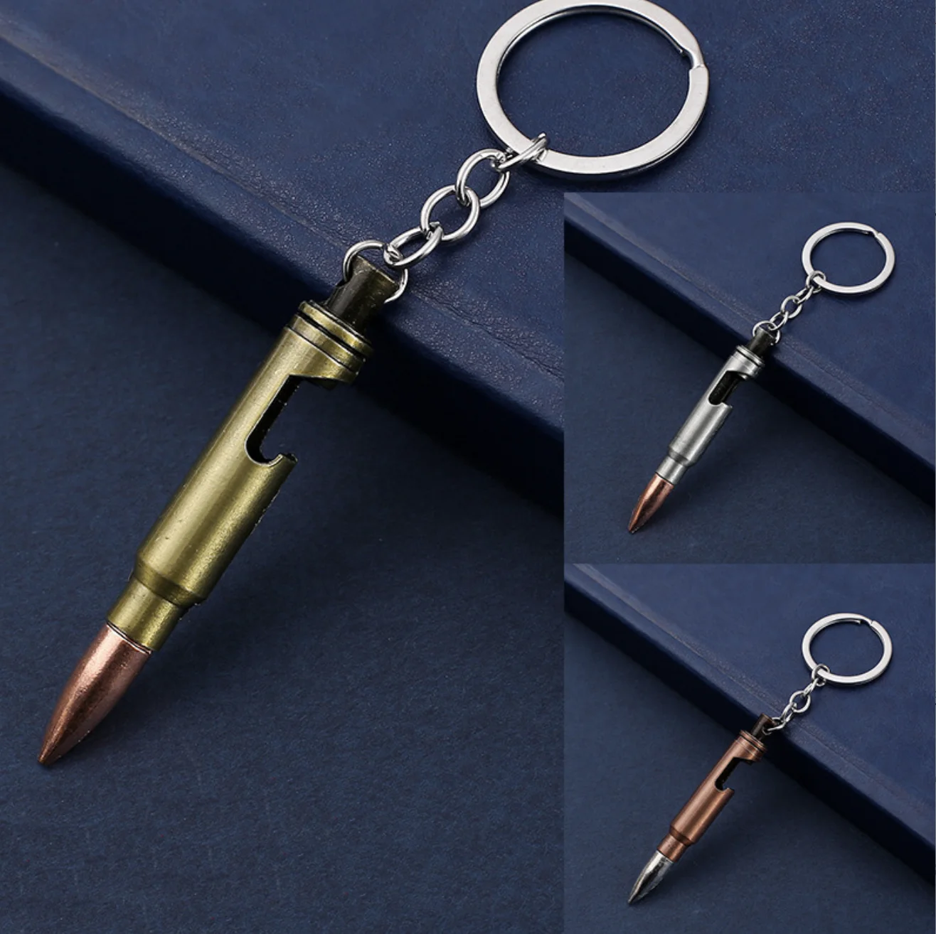 Factory Custom Metal 3d Bullet Keychain Custom Design Bottle Opener ...