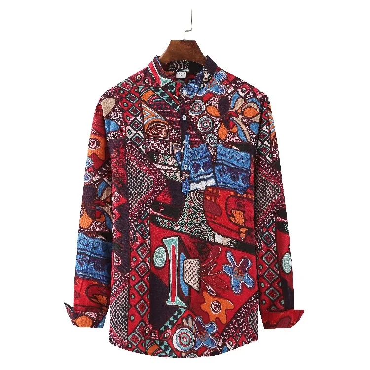 Casual männer Hemd Sommer Hawaiian Gedruckt Kurzarm Hemd Beiläufige Lose Beachwear Tasten Männlich Bluse Tops Camisas532_voghion.com