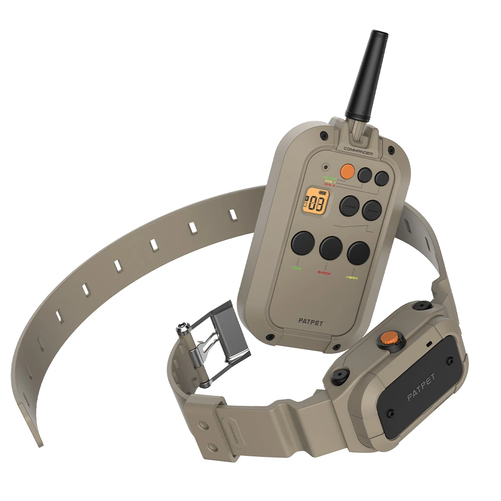 Rechargeable Waterproof Dog Shock Collars Electric Dog Training Collar for Dog Trainer