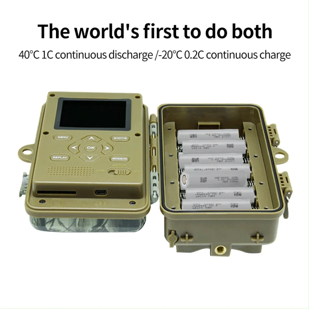 Worworf Lowtemp Lithium Battery Backup 18650 2600mah Battery For Cold