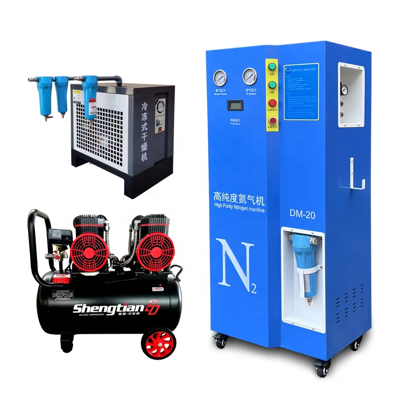Factory Sale Laboratory N2 Nitrogen Generator Liquid Nitrogen Generator Liquid Nitrogen Machine for Food Grade