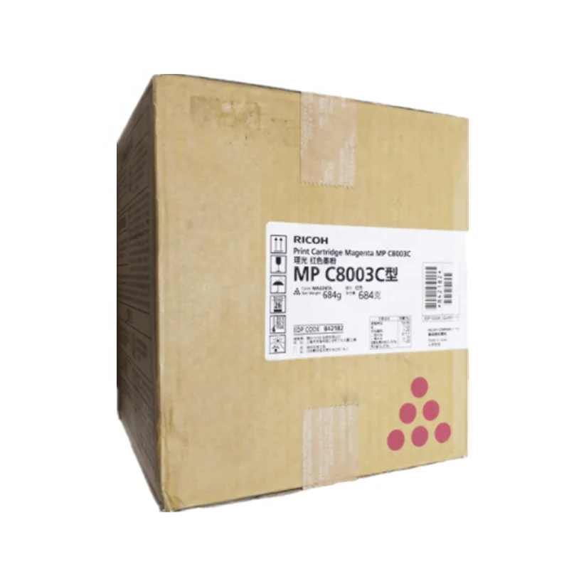 Cartucho de Toner Colorido Compatível MP C8003 para RICOH MP C8003