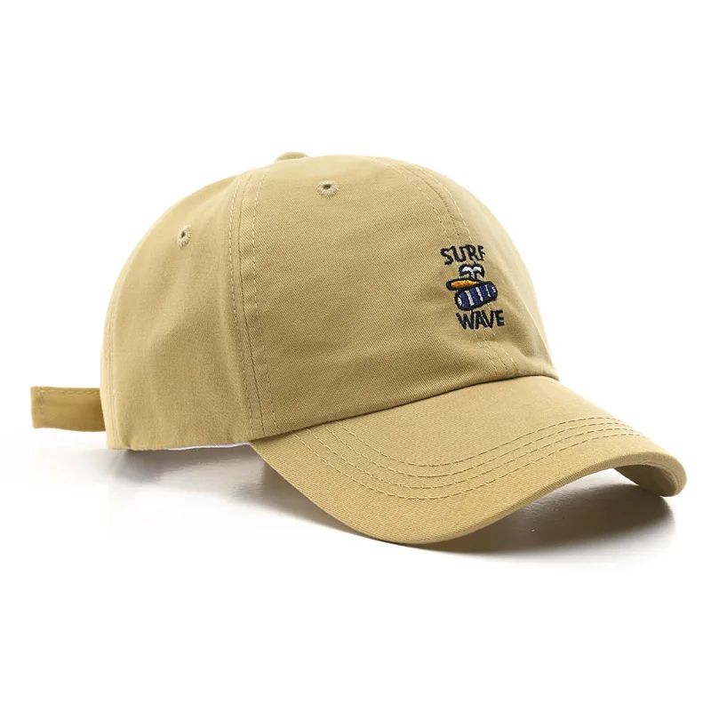 RongGuang Manufacture 6 Panel Custom Embroidery Unstructured Polo Dad Hats for Men Women