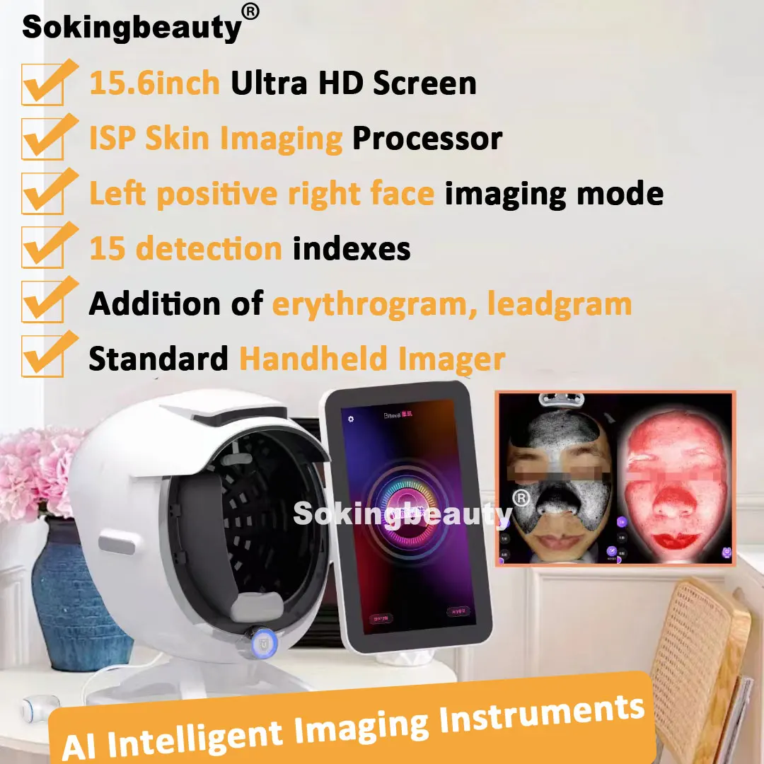 Portable Magic Face Mirror Skin Analyzer Face Skin Analysis Machine Beauty Equipment Facial Equipment Skin Scanner Analyzer
