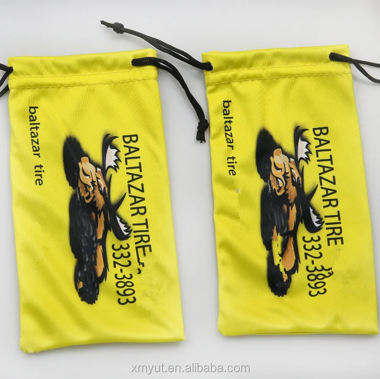 Custom Logo Microfiber Sunglasses Pouch Glasses Wiping Cleaning Cloth Set Wholesale Soft Eyeglasses Drawstring Bag