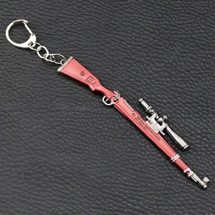 Metal Key Chain Sniper Rifle Model Pubg Small Gift Pubg Game Items ...