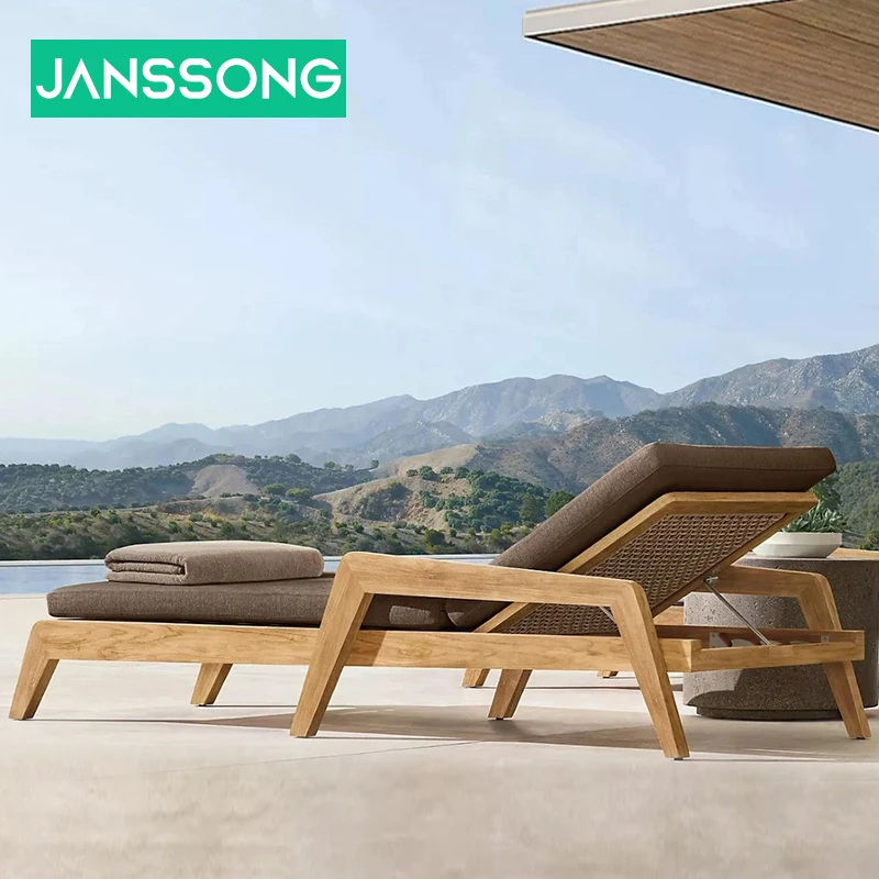 Janssong Nordic Style Outdoor Furniture Patio Wood Teak Outdoorside ... - Nordic Summer Patio Furniture