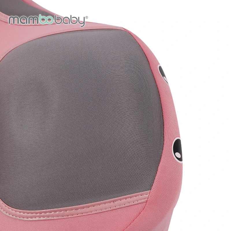 Non Inflatable Mambobaby Baby Float with Canopy Kids Swimming Ring Swim Trainer Waist Pool Floats Toddle Infant Kids Children