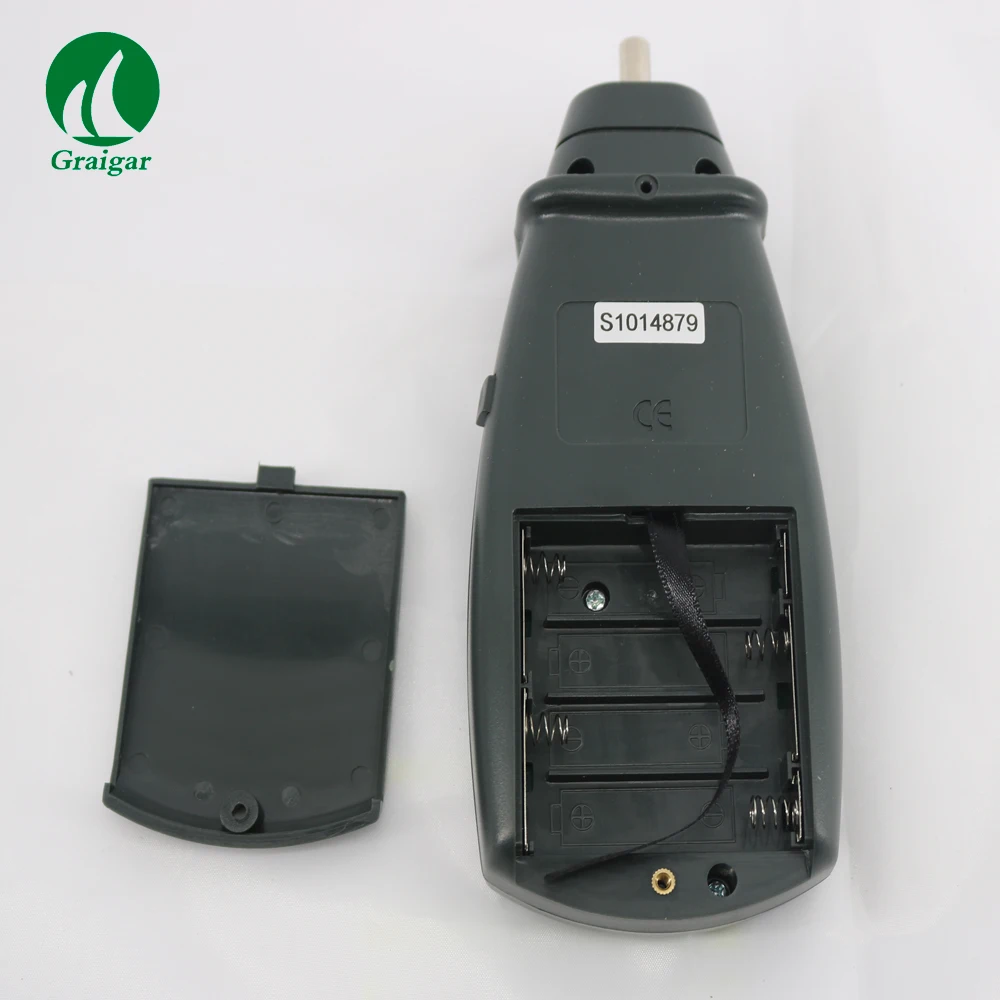 DT2235A光电转速表激光接触转速表0.5至19,999rpm