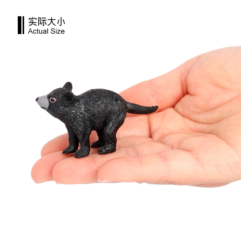 Wholesale Solid PVC Simulation Statue Model Animal Figures Mountain Lion Figures Animal Figurines Toys