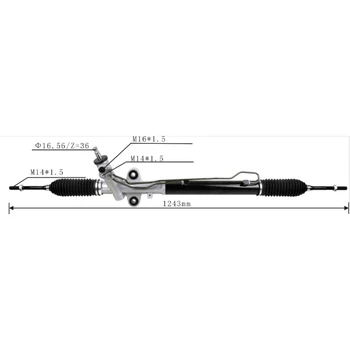 LHD Hyundai Starex H-1 07 Power Steering Rack For Hyundai Starex H-1 07- 57700-4H100 DM765519