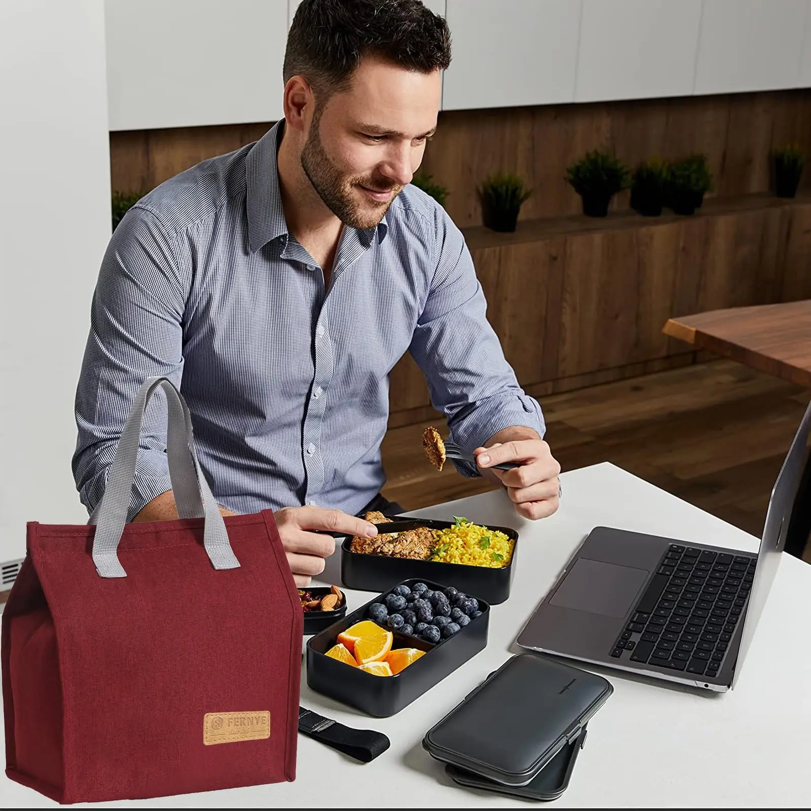 Eco-Friendly Reusable Travel Foldable Food Delivery Thermal Insulation Grocery Shopping Cooler Bags Bag supplier