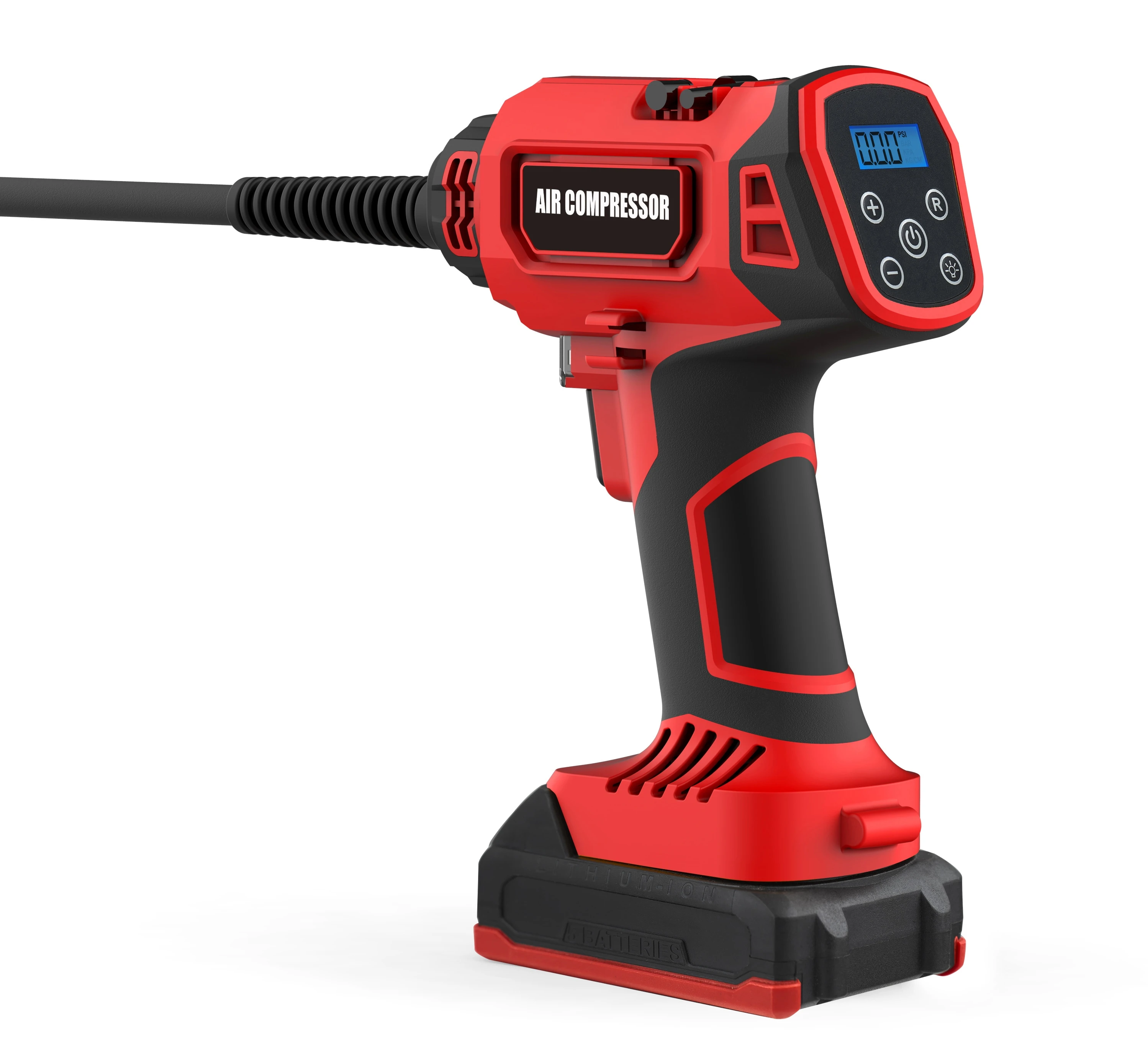 9825SH New150PSI Tire Inflator High Capacity Lithium Battery Air Pump Dual Power Supply Portable Feature Tire Inflator