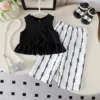 Black White