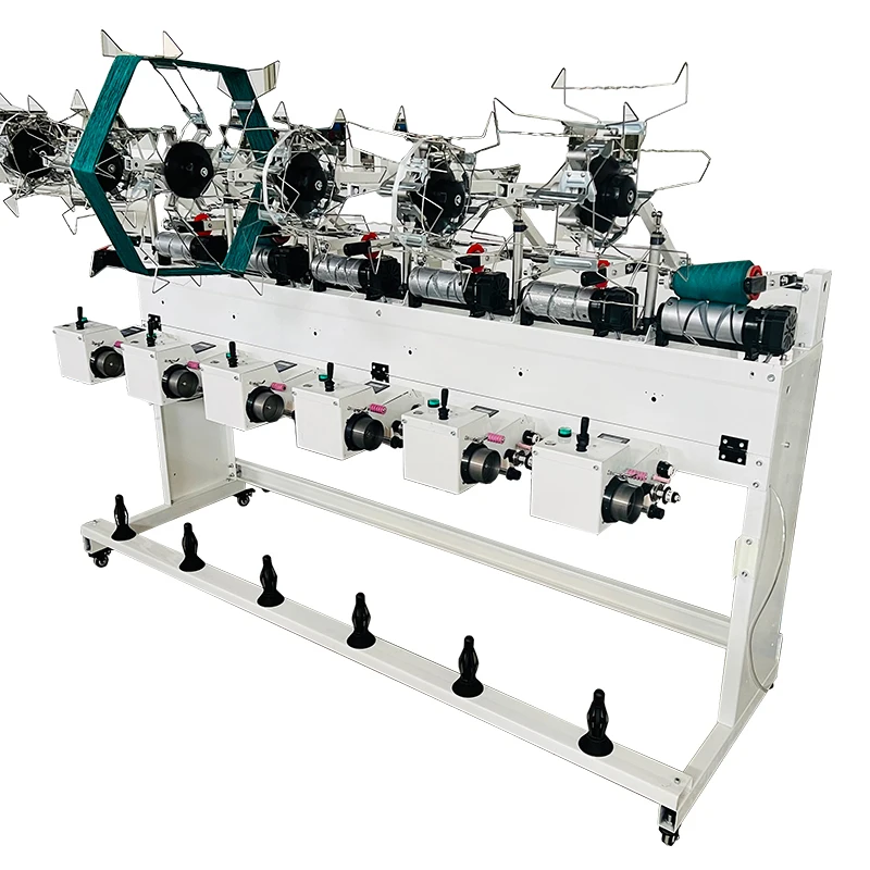 Xindawei High Quality Semi-auto Bobbin Winder Machine Yarn Winding Machine Hank to Cone Winder