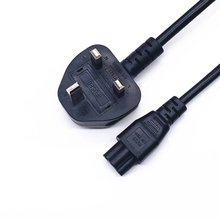 Power Supply Cord SASO Saudi Arabia Standard Power Cables 13A 250V 3 Pin  Power Cords for Computer