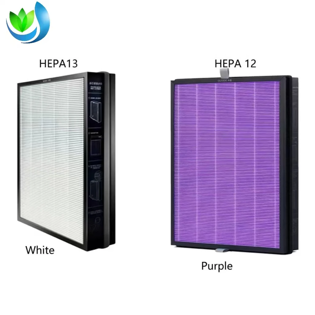 Walson  H13 H12 HEPA Air Purifier Filter Replacement Activated Carbon & High-Efficiency HEPA Filter Replacement for 4 Lite