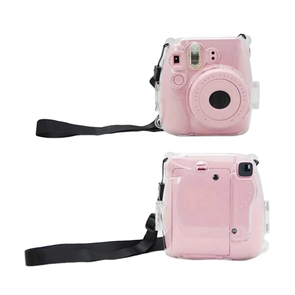 Чехол для Fuji Fujifilm Instax Mini 8 13 5*12*5 5 см прозрачный Кристальный защитный чехол пластиковый