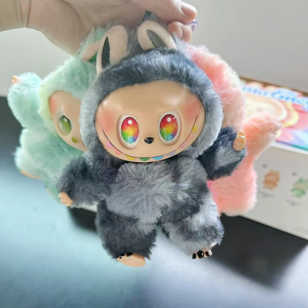 Colorful Labubu Doll Collectible Toy - 1/12 Monster Plush