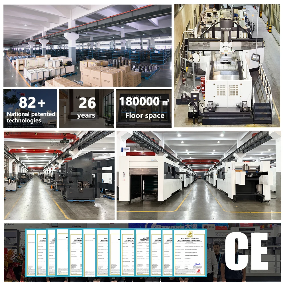 Dayuan ML 1500mm Manual Sheet Paper Box Flat Bed Die Cutter Machine Handcraft Wine Wrapped Box Creasing and Die Cutting Machine