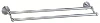30" double towel bar