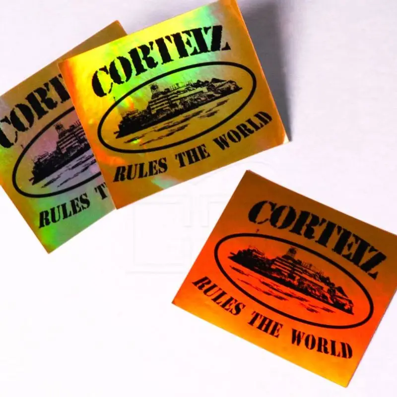 Hologram Sticker Qr Label Print Qc Pass Waterproof Paper Code Printing Bar Code Sticker Print