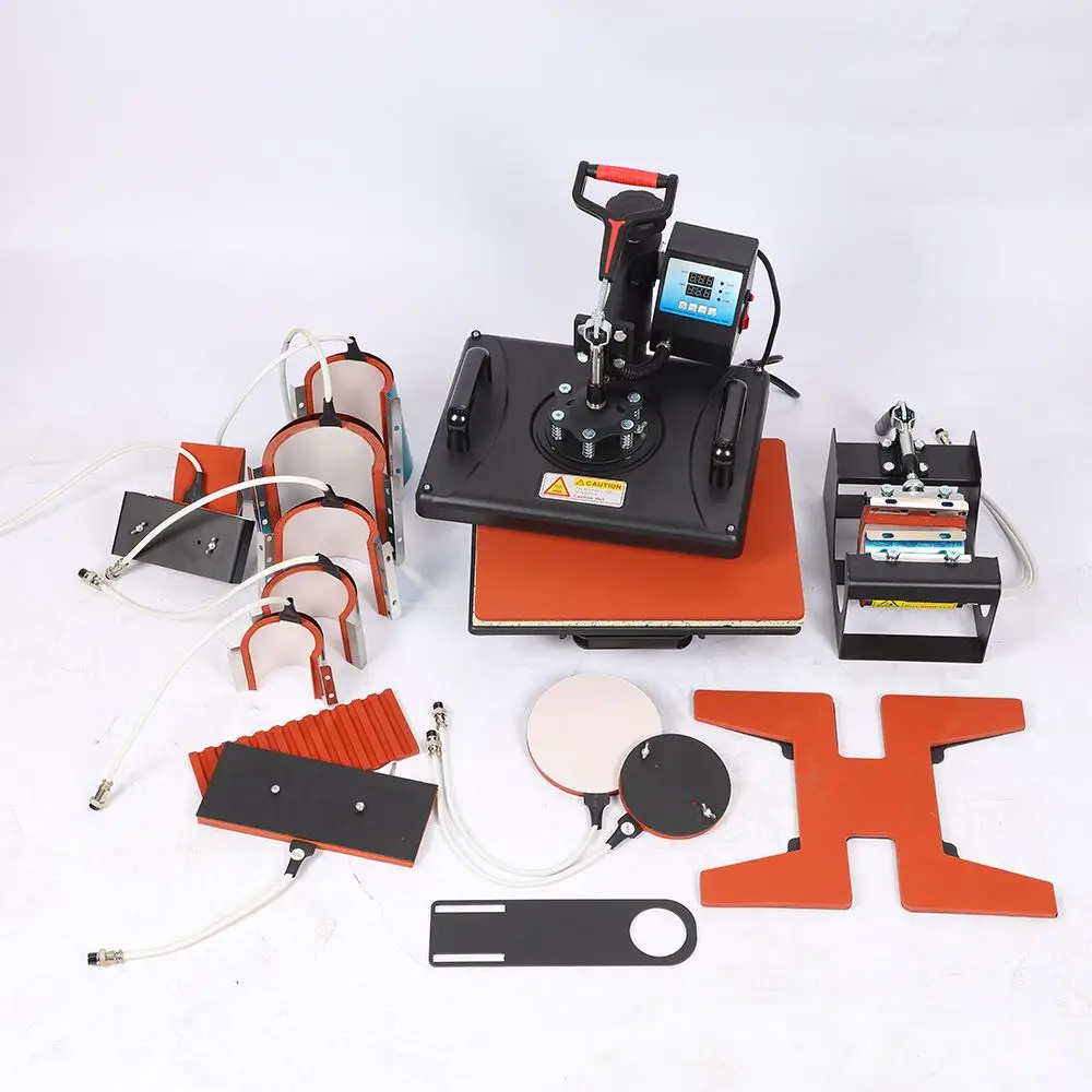 2024 TEBAK Newest Heat Press Machine 8 in 1 for Menu Price List