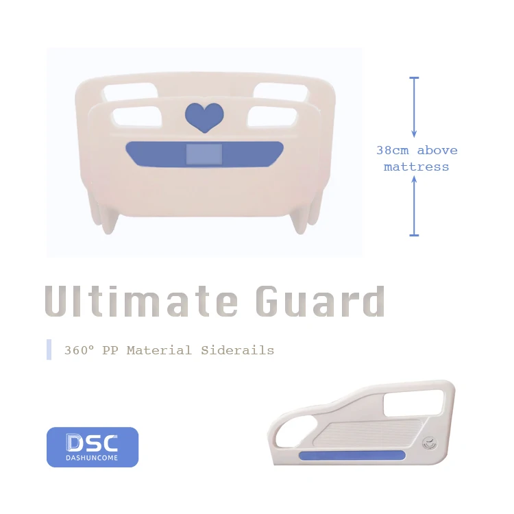 Single Crank Manual Hospital Bed