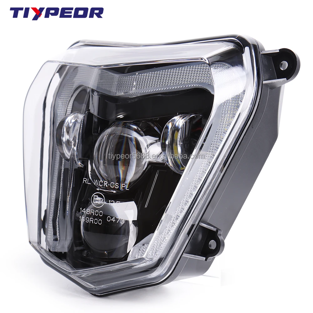 duke 690r 2013 2017 emark dirtbike projector headlight-9